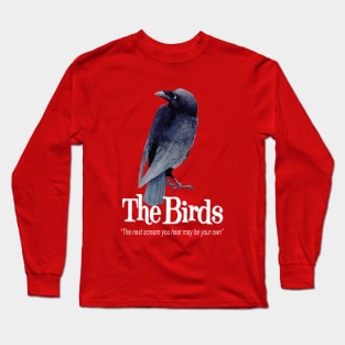 The Birds – Alfred Hitchcock Long Sleeve T-Shirt